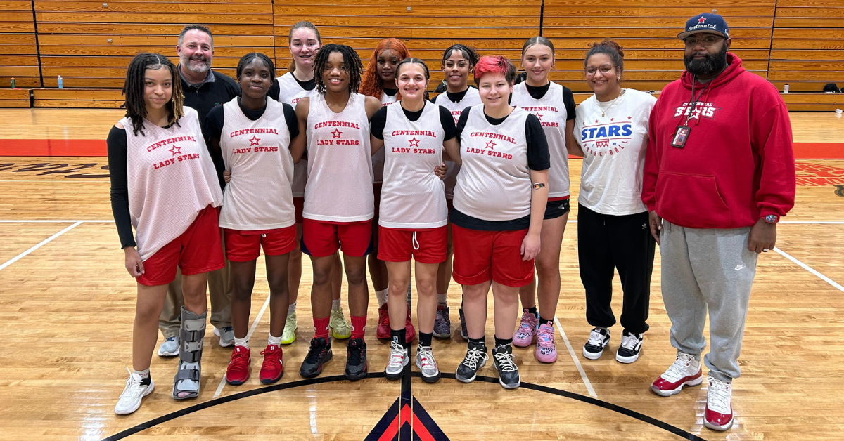 centennial high school girls basketball team photo